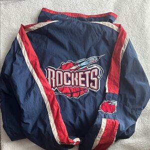 Starter Rockets Blue and Red Wind Jacket 1995-2003 logo